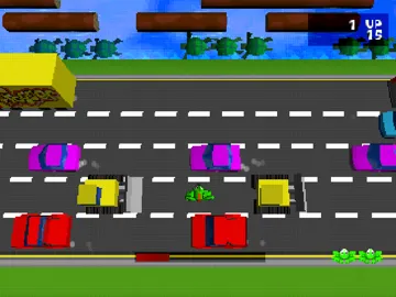 Frogger (US) screen shot game playing